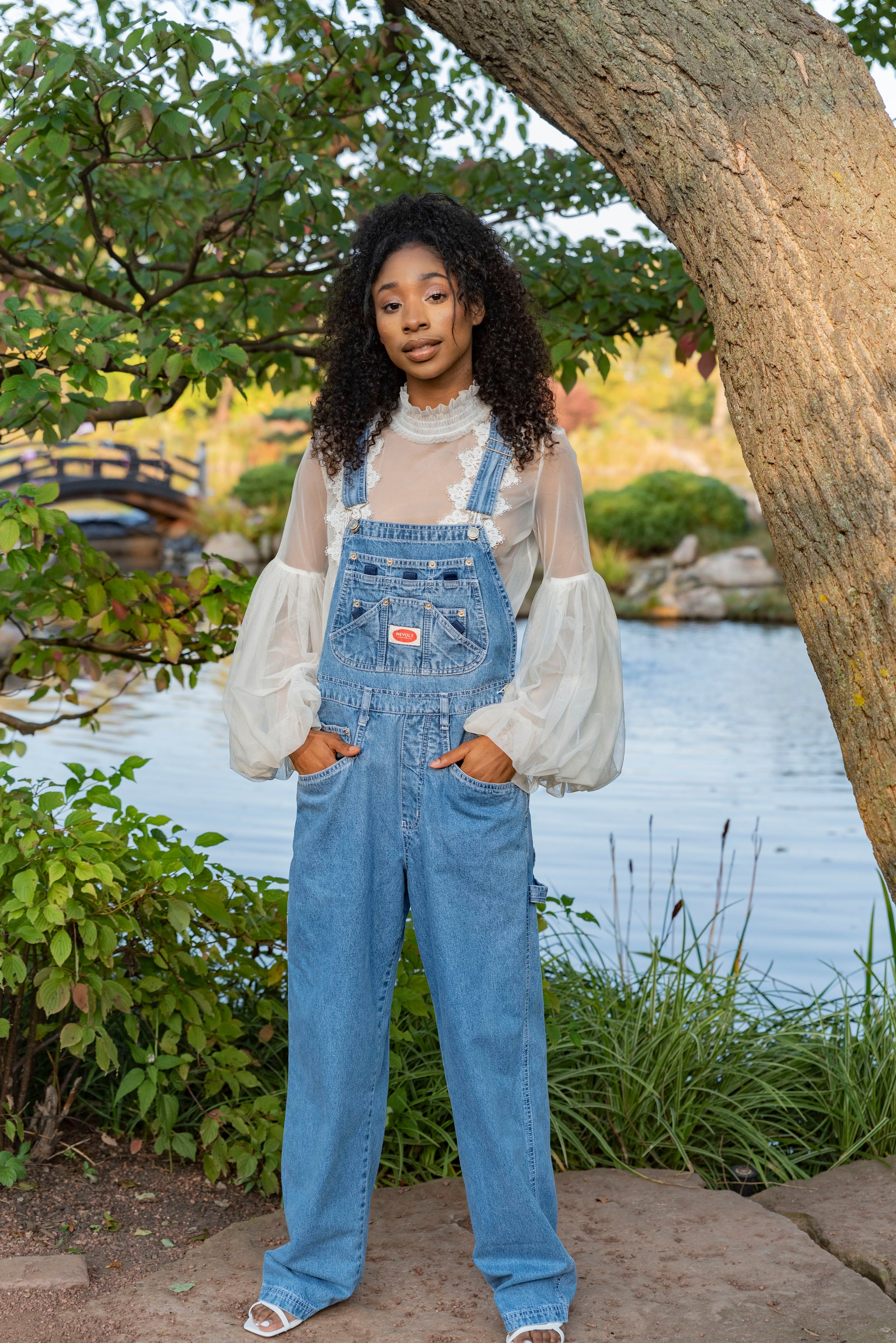 Revolt jeans overalls sale