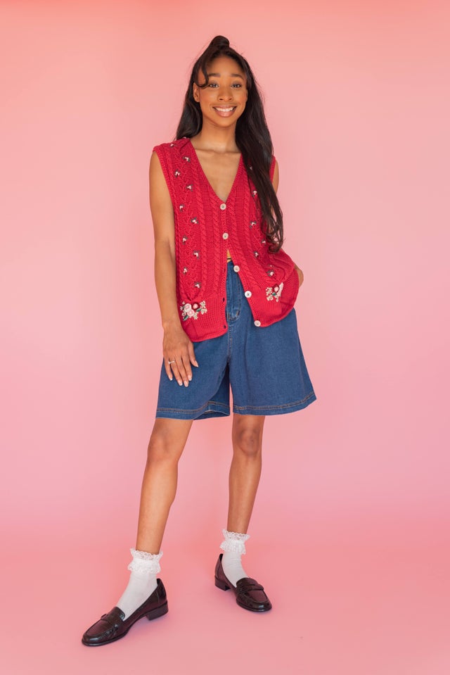 Vest Beauty Marked Vintage